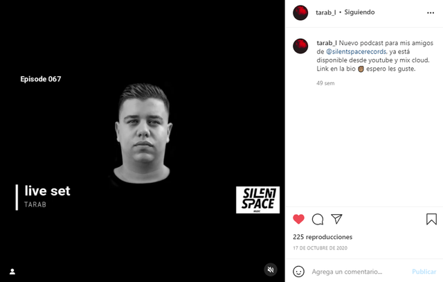 Live set Silent Space