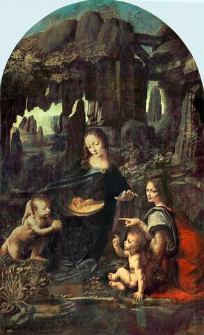 Madonna de las Rocas (1483-1485)