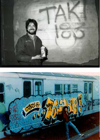 Taki 183 y Blade One: A partir de este momento, en la calle todo es una excusa para crear y transmitir un mensaje visible para todos.