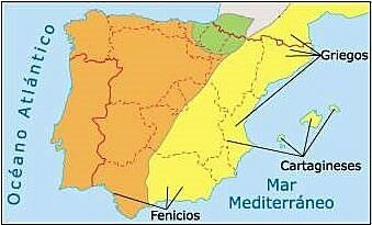 Fenicios, griegos y cartagineses