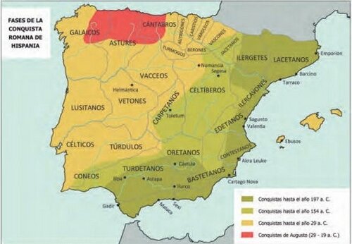 Fases Conquista Romanos