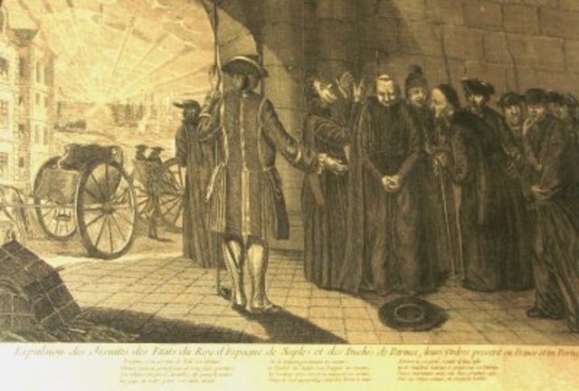 Expulsión de los jesuitas de los reinos de Carlos III