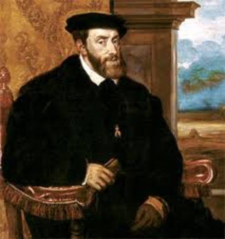 Comienzo del reinado de Carlos I.