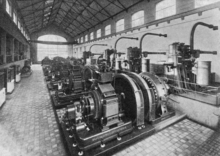 Eröffnung des ersten Schweizerischen Elektrizitätswerks in Lausanne