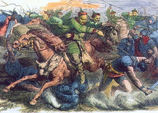 Cannabaudes Dies in Battle with the Romans