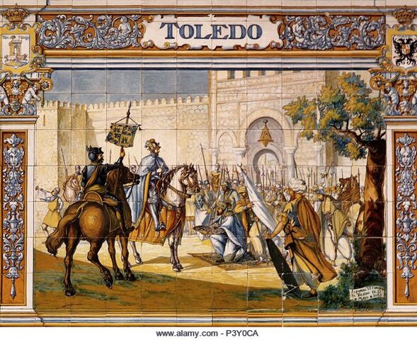 Alfonso VI conquista Toledo.