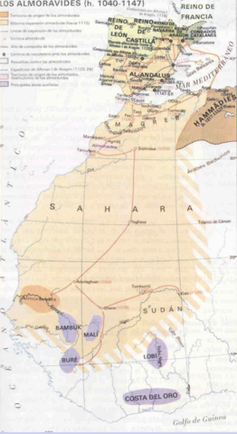 Almoràvits (1095-1146) i Segones taifes (1146-1175)