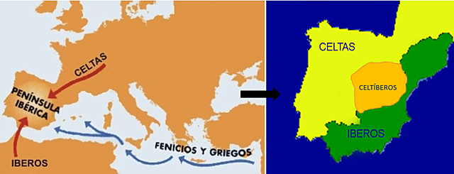 Llegada de los celtas