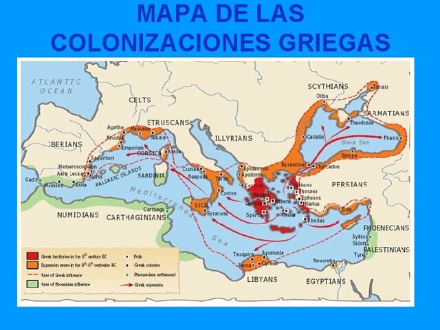 Colonizaciones griegas