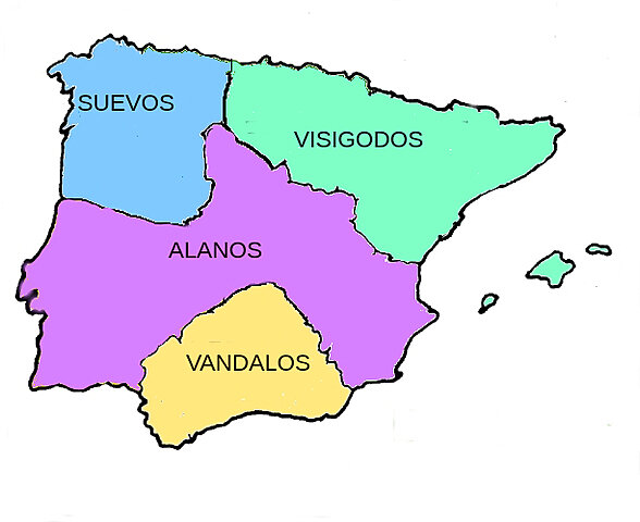 Invasión de Suevos, Alanos y Vándalos