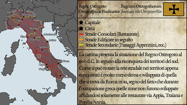 Inizio Regno Ostrogoto in Italia (493) Teodorico