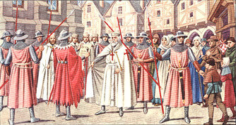Confisca beni ed arresto dei Templari in Francia (1307)