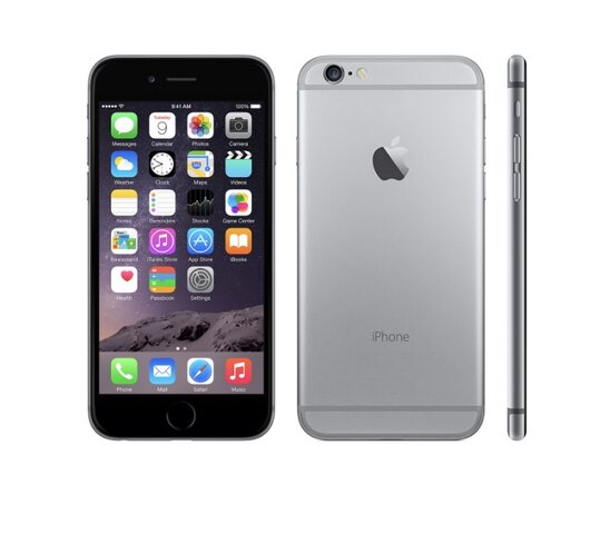 Primer teléfono móvil con pantalla táctil. iPhone 6