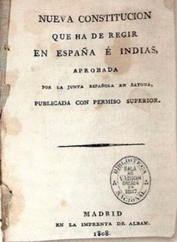 Primera Constitución Política de Guatemala.