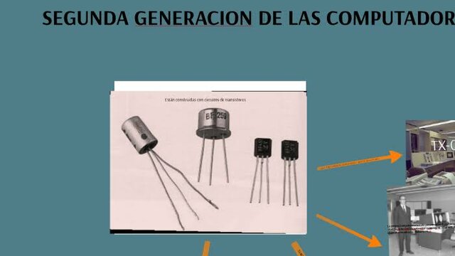 SEGUNDA GENERACIÓN (TRANSISTORES)