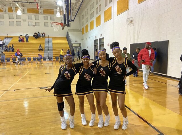 Made the cheer team for highschool-8