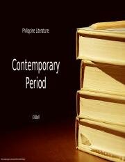 Contemporary Period