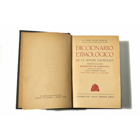 Diccionario Etimológico de la Lengua Castellana