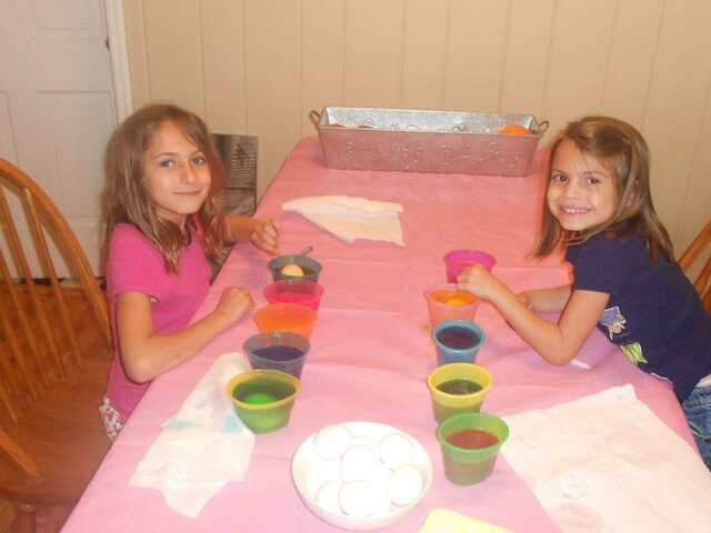 egg painting!