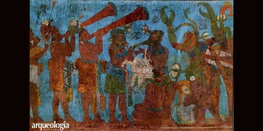 Cultura Maya (Frescos de Bonampak - Surge en 2600 A.C.)