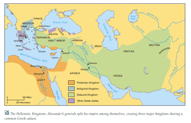 Hellenistic Dynasties Established