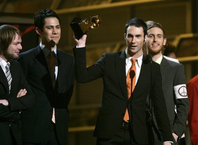 Maroon 5 Wins Grammy