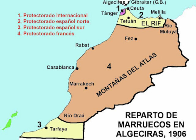 Se acepta el poder de Francia en Marruecos