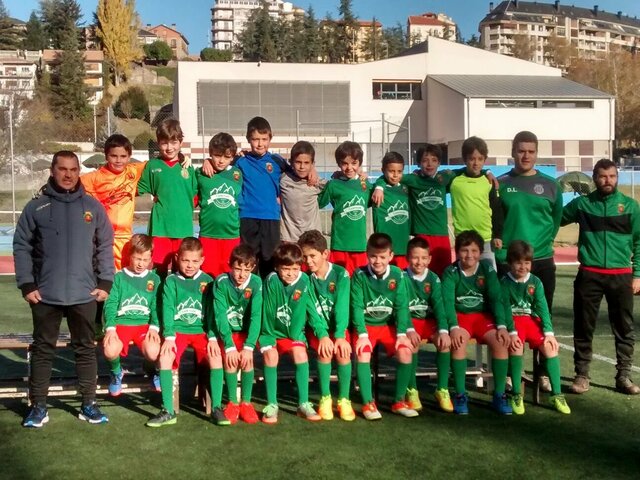Al equip de futból de Jaca