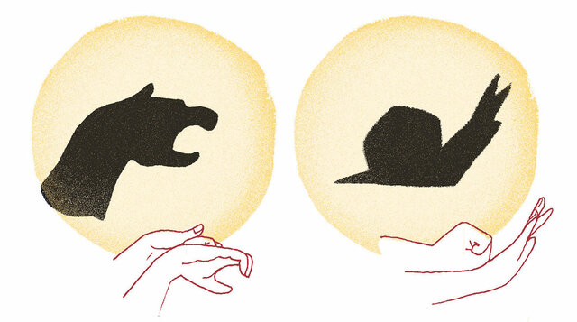 Premier Reproduction d'e Ombres Chinoises à Iruña