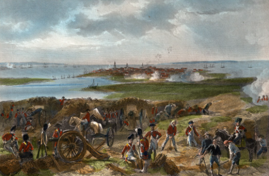 British Capture Of Charles Town