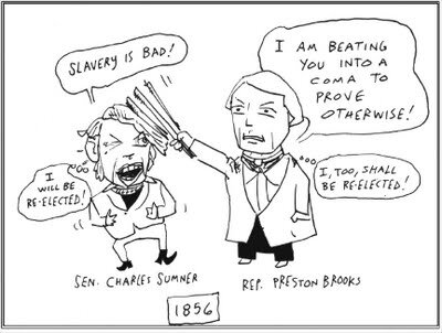 Preston Brooks V. Charles Sumner