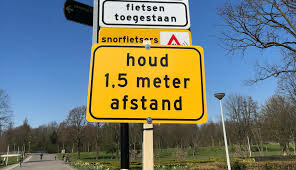 Ontwikkeling naar 1,5 meter maatschappij