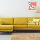 Yellow sofa