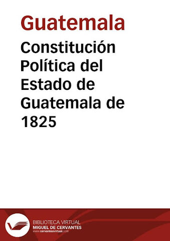 Constitución del Estado de Guatemala