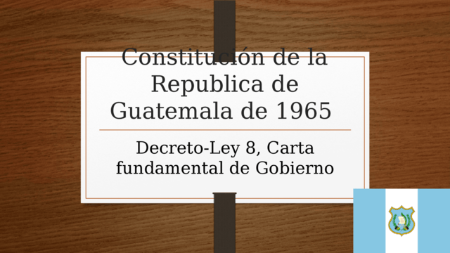 Constitución de la República de Guatemala
