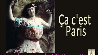 Mistinguett - Ça c'est Paris