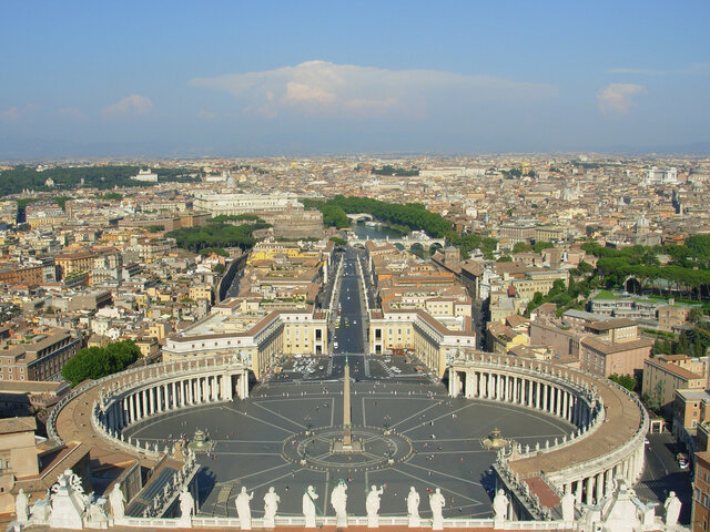 Plaça de Sant Pere del Vaticà de Bernini