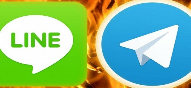 LINE, TELEGRAM, WECHAT