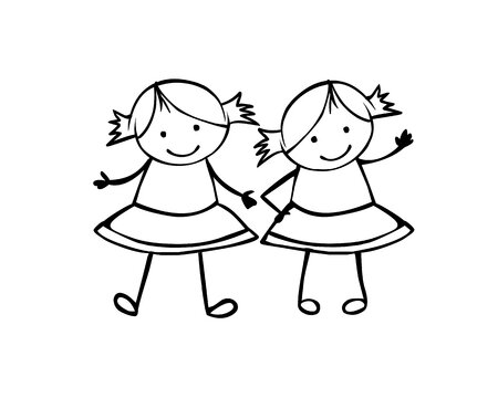 My sister was born +5