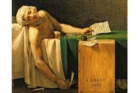 Jean-Paul Marat é assassinado