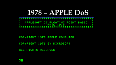 Apple Dos 3.1
