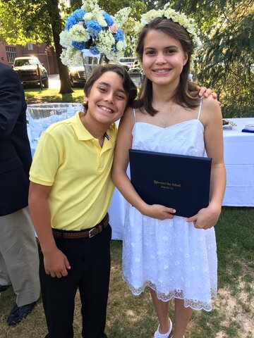 graduating from middle school