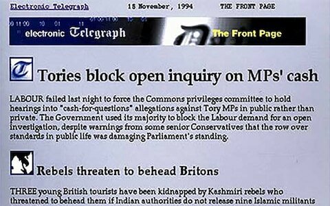 LOS PRIMEROS PERIODICOS DIGITALES