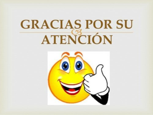 ¡GRACIAS POR SU ATENCIÓN!