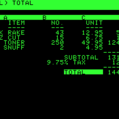 Timeline: Historia de las hojas de calculo