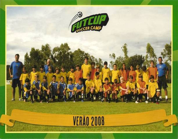 Acampamento de futebol