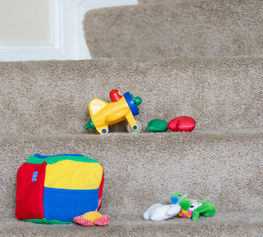 -3 My Mom had a Slide down the Stairs