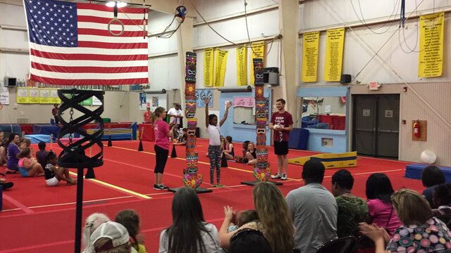 First gymnastics award