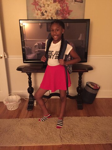 First day of middle school