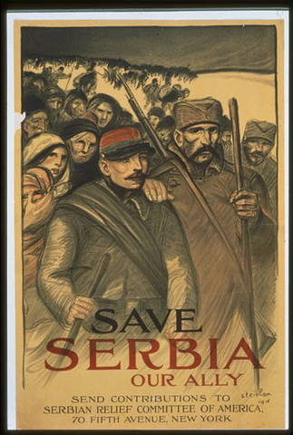 Austria-Hungary declares War on Serbia